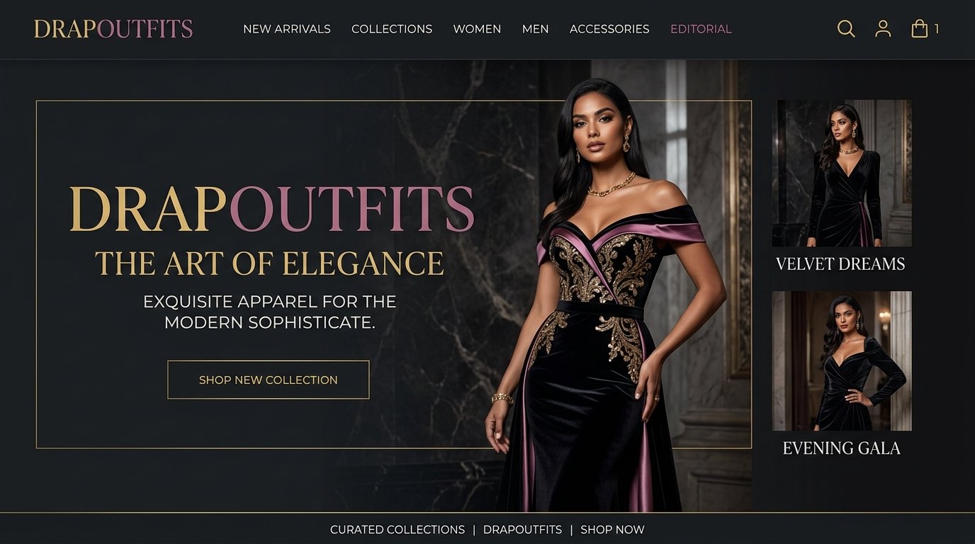 DrapOutfits E-Commerce Fashion Platform